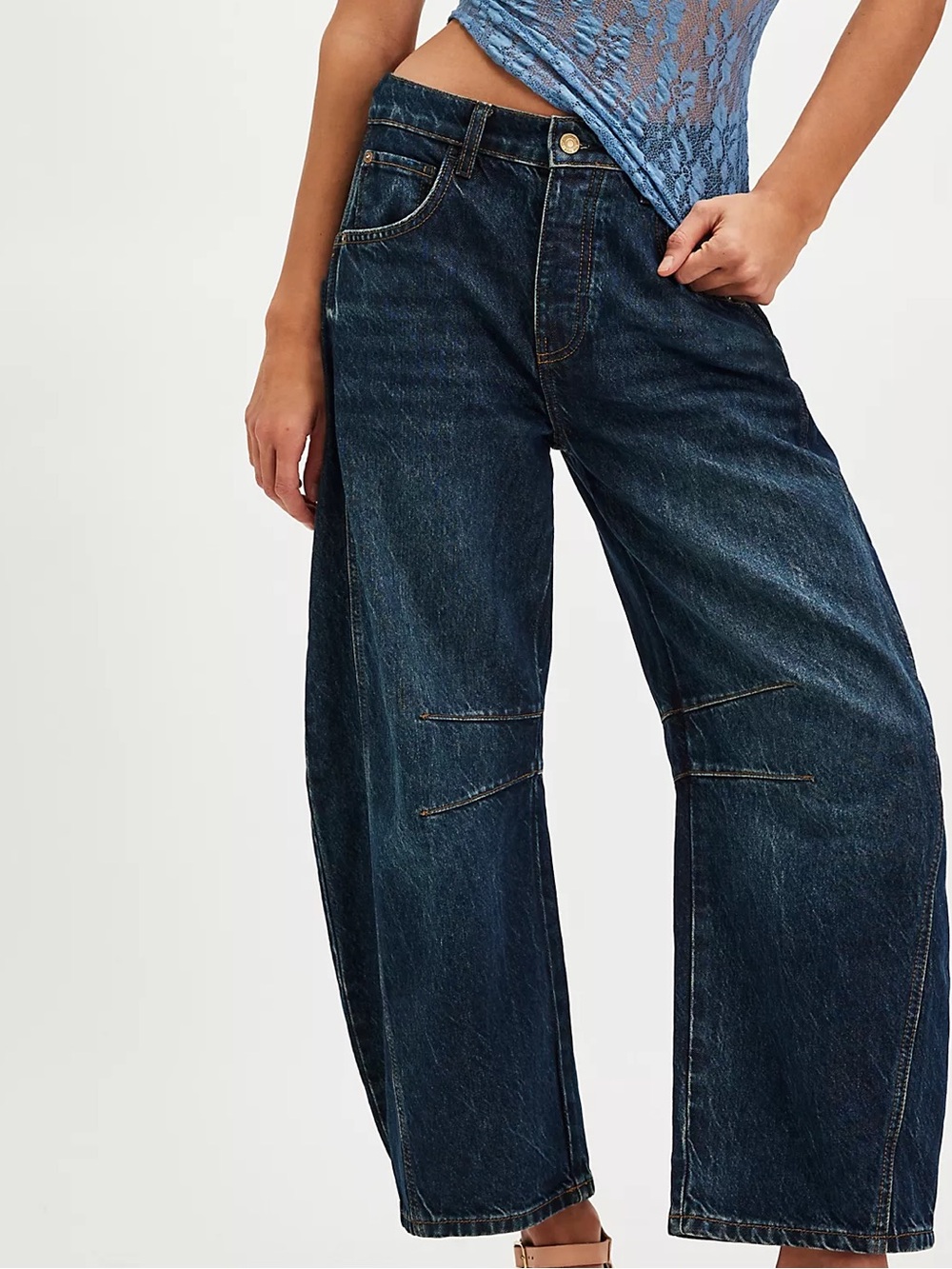 We The Free Good Luck Barrel Jeans🔥